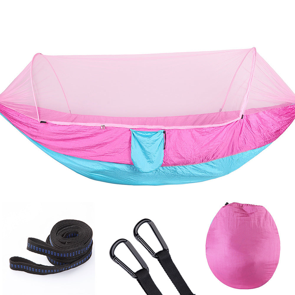 Automatic Fully Quick Opening Hammock With Net