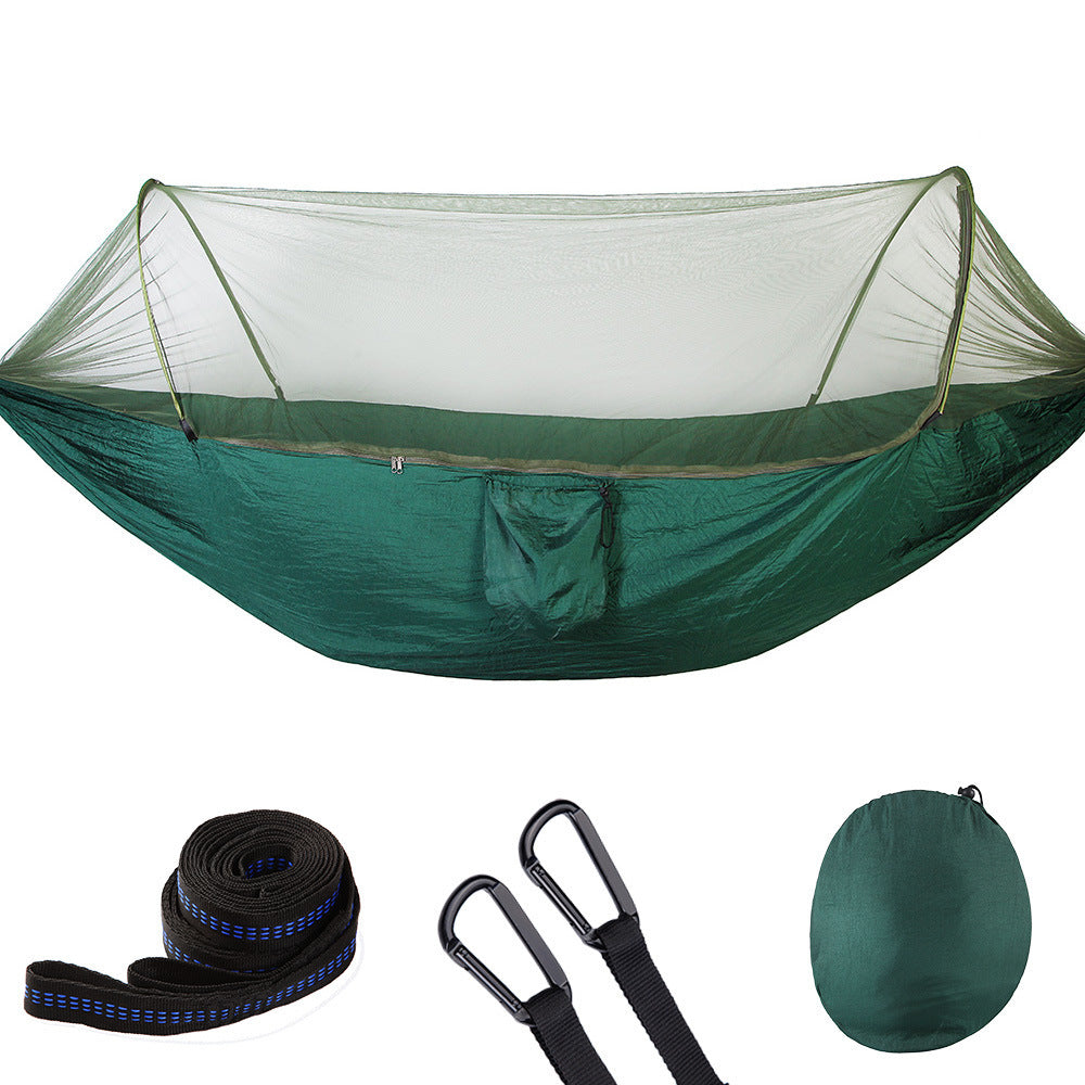 Automatic Fully Quick Opening Hammock With Net