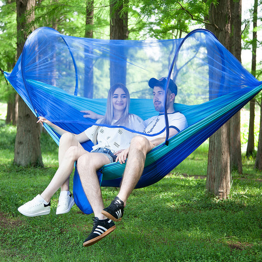 Automatic Fully Quick Opening Hammock With Net